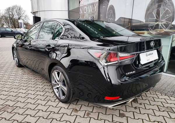Lexus GS cena 114999 przebieg: 156879, rok produkcji 2018 z Sława małe 436
